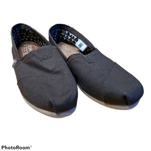 TOMS Brown Slip Ons Size 5